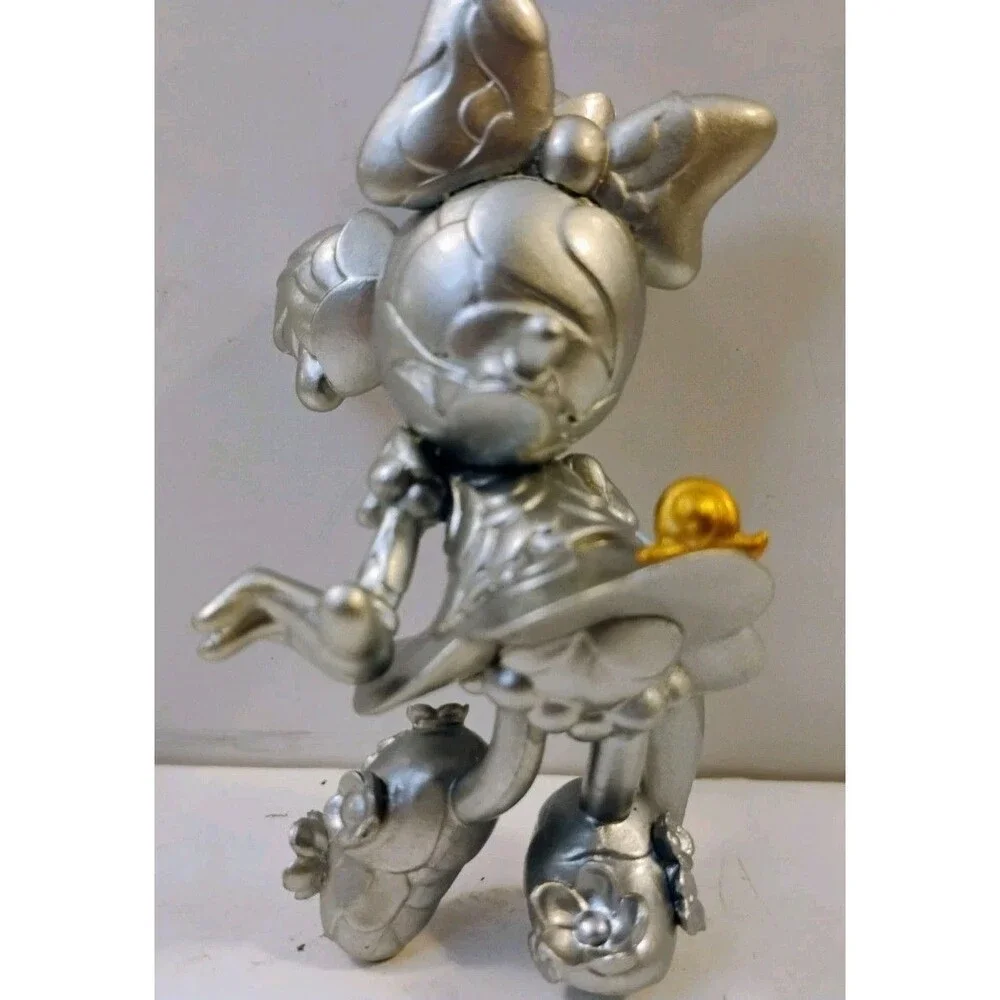 Disney Good Smile James Jean 90th Anniversary Minnie Mouse Figure Silver Snail